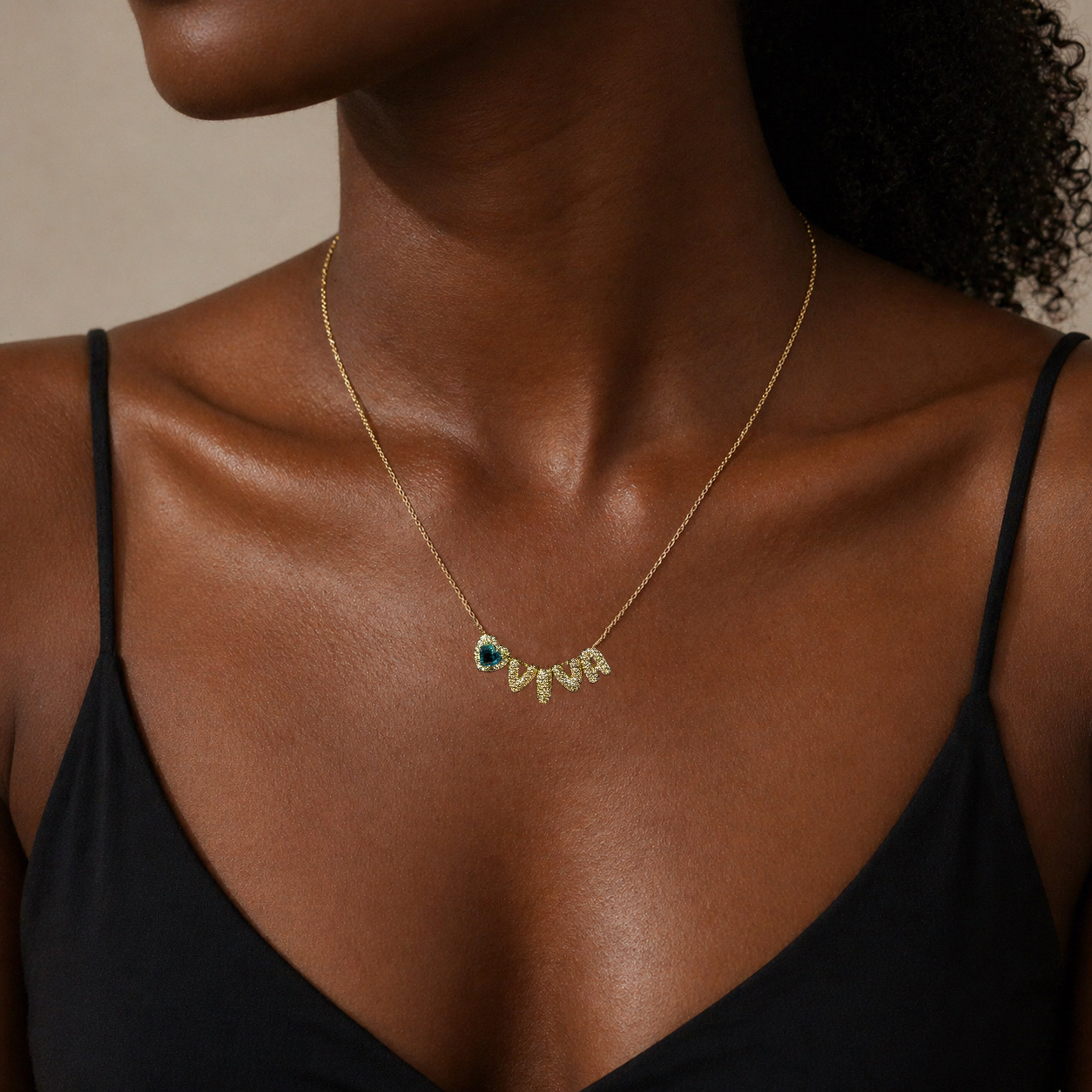 Shimmer Charm Necklace